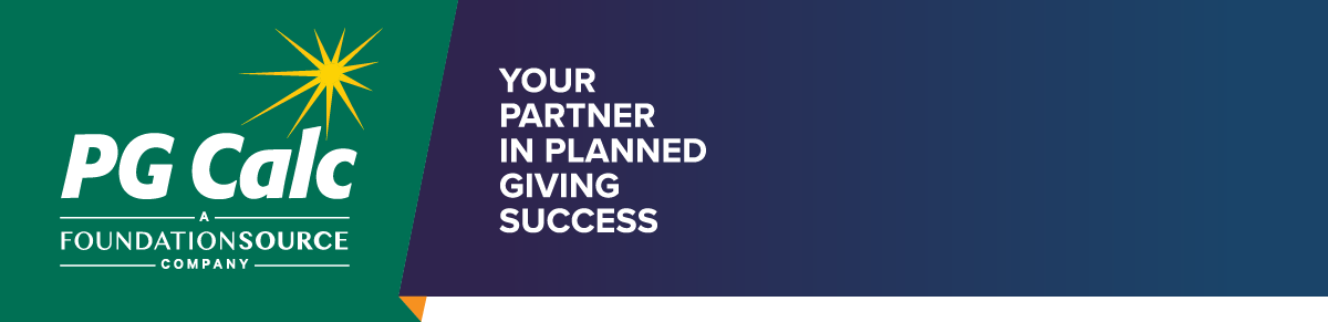 PG Calc - A Foundation Source Company - Your Partner in Planned Giving Success